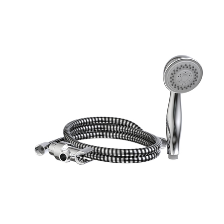 Keeney Mfg 3-Function Handheld Shower Kit, Polished Chrome K742CP